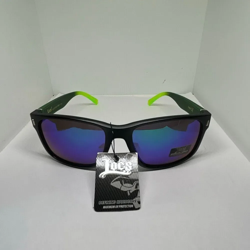 Locs Mirrored UV400 Square Wrap Sunglasses New with Tags